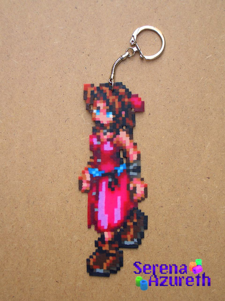 FFVII Aeris Keychain