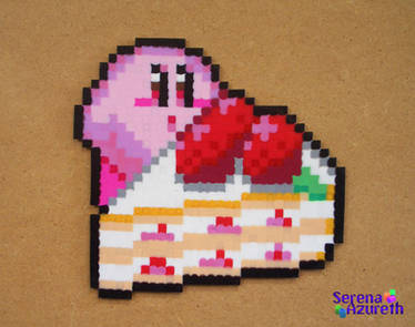 Kirby Kawaii Strawberry Cake