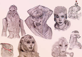 Mass Effect Heads