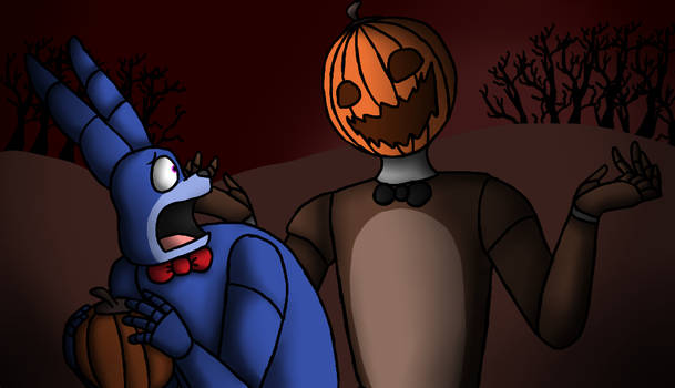 Pumpkin Freddy (Fnaf Halloween 2018)