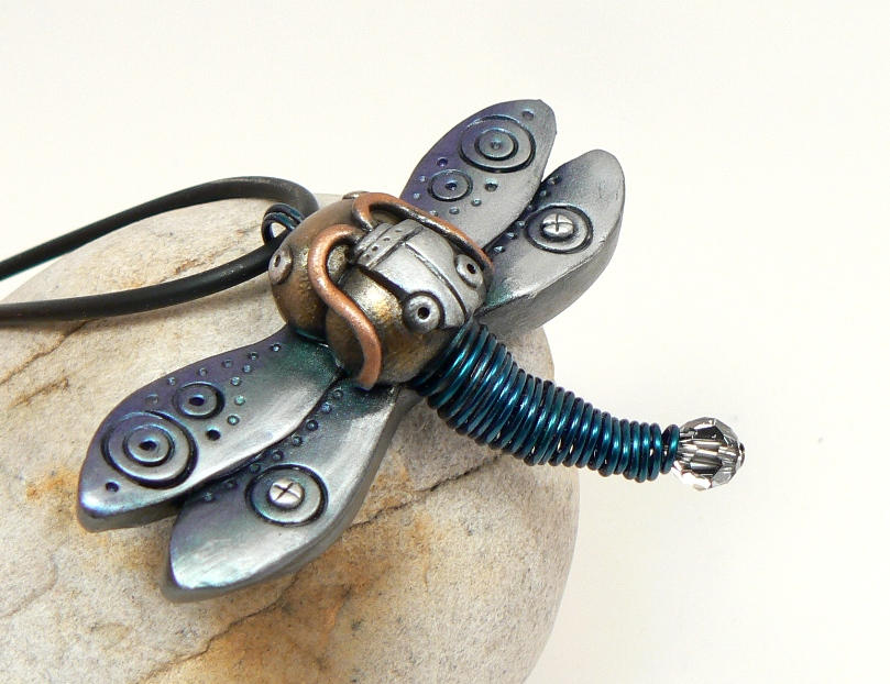 dragonfly steampunk jetpack