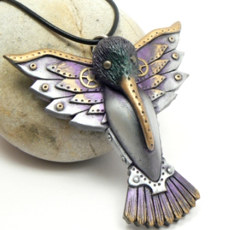 New Purple Hummingbird by DesertRubble