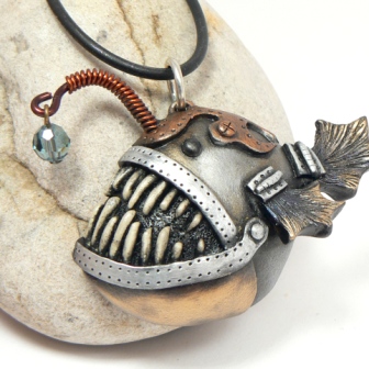 Steampunk Angle Fish redux by DesertRubble