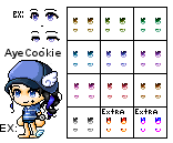 [Maplestory Female Eyes 5] Custom Eyes