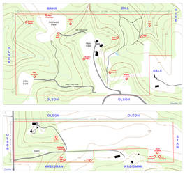 Matt's Tree Stands 2 - A Real Life Map