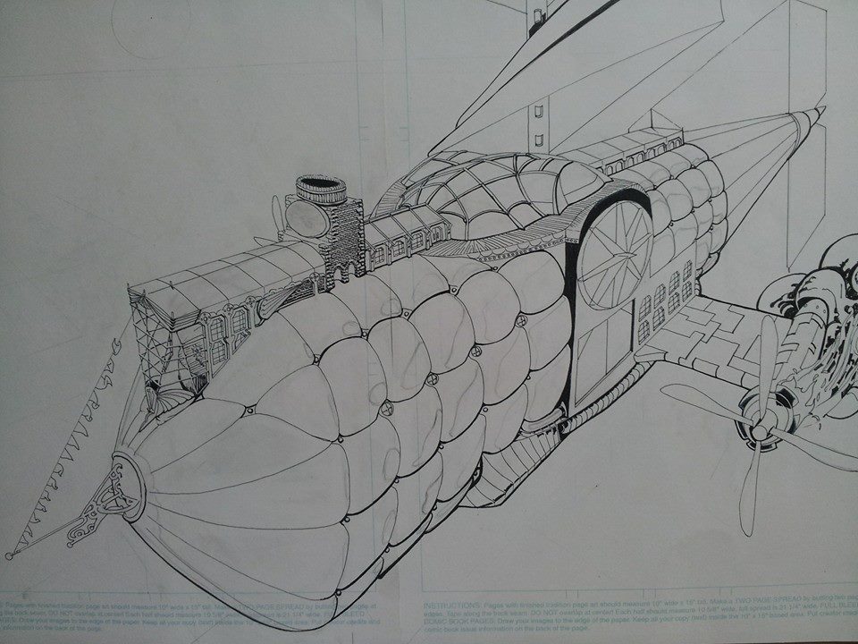 Steampunk Airship