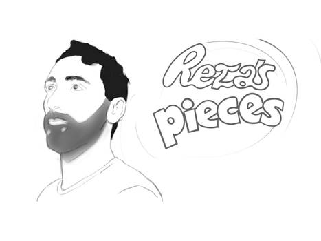 Reza's Pieces - friend sketch