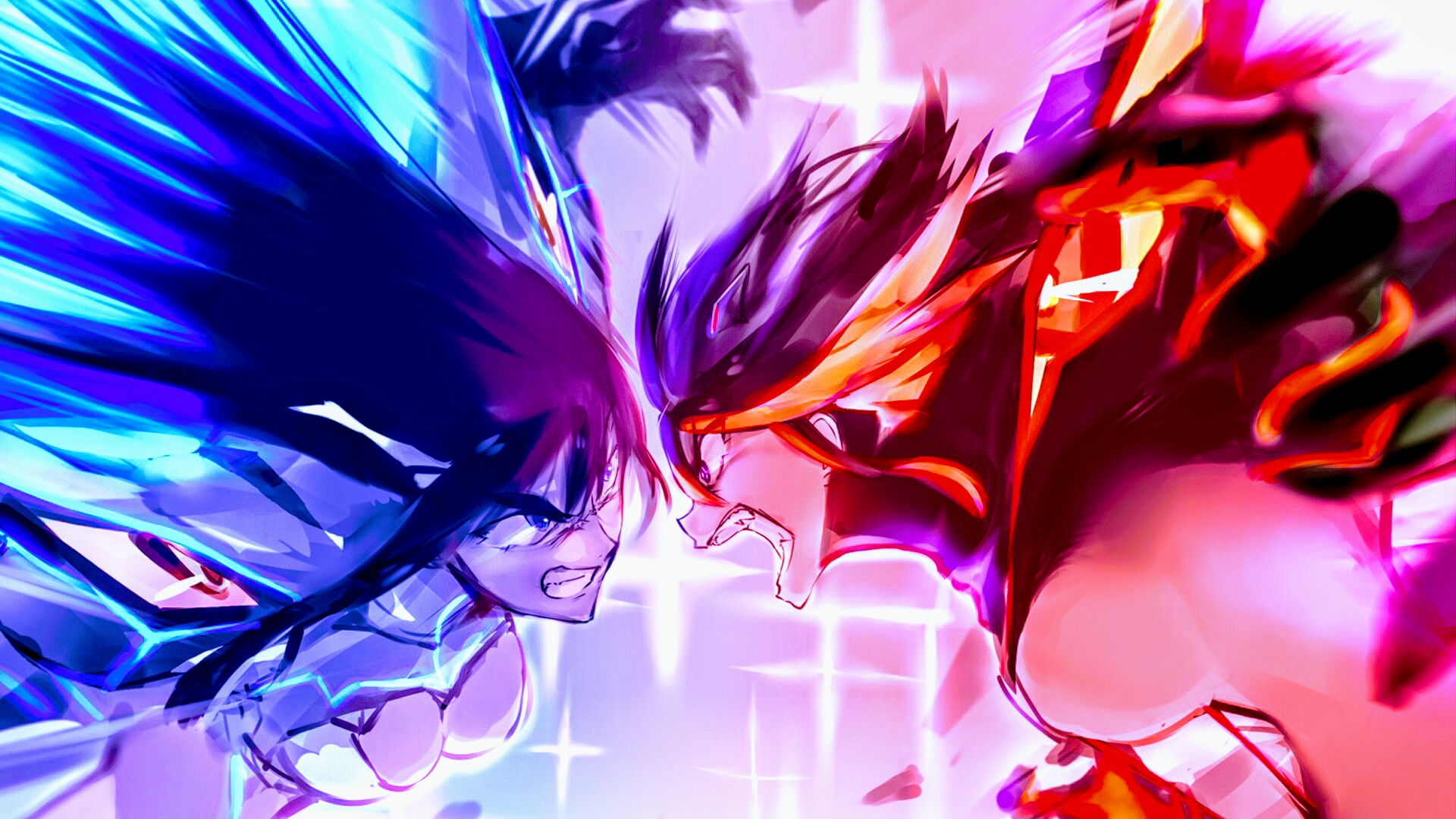 Ryuko vs Satsuki by Baconslayer1999 on DeviantArt