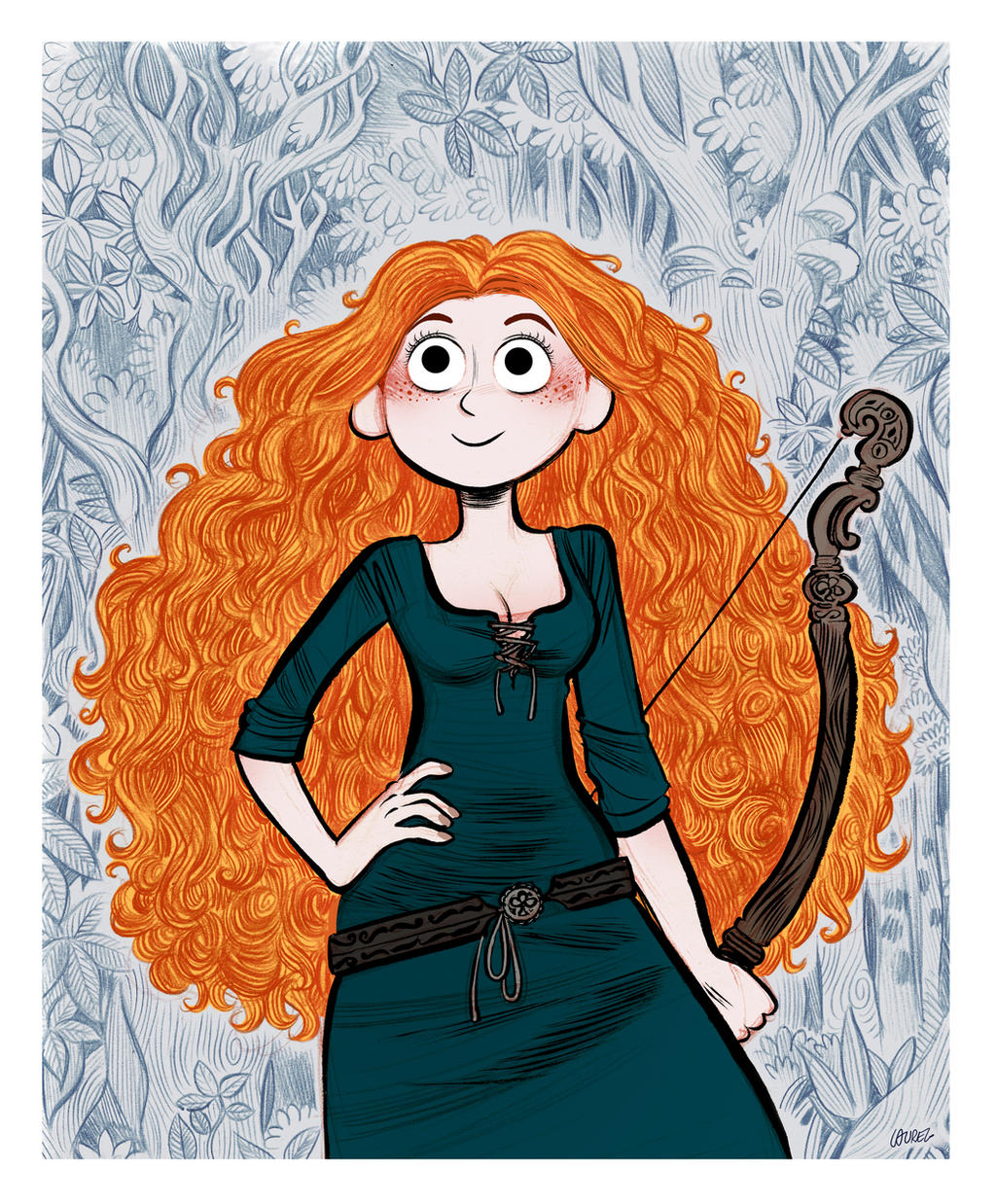 Brave Merida Renaissance Merida (Brave). by bloglaurel on DeviantArt