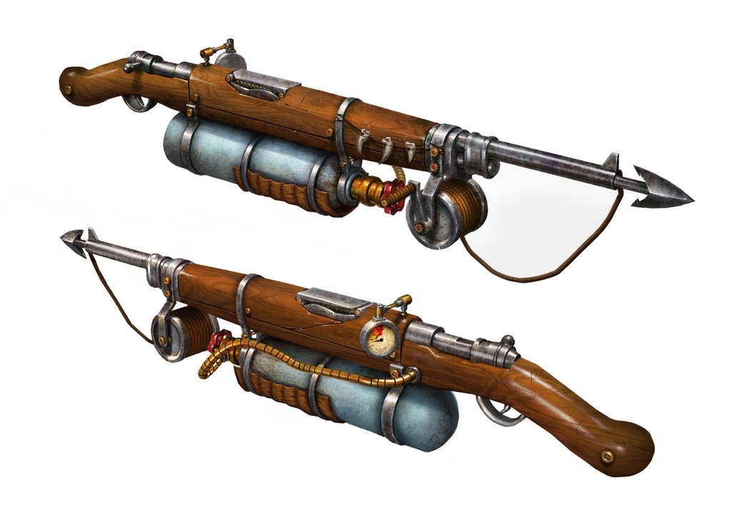 Harpoon gun