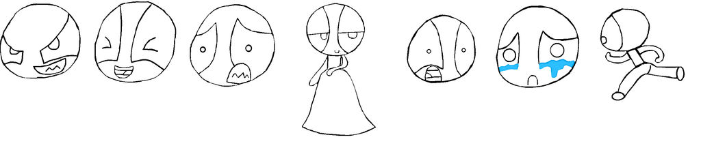 Cartoon Expression Base by burntuakrisp on DeviantArt