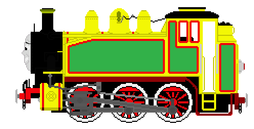 Penny the charming yellow Engine