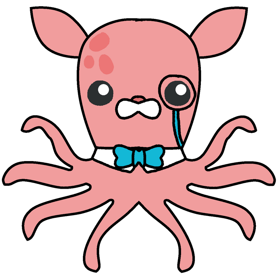 Professor Inkling Octopus by burntuakrisp on DeviantArt
