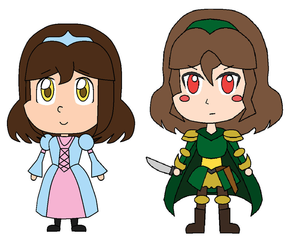 Freyda Princess Freya and Charakterny by burntuakrisp on DeviantArt