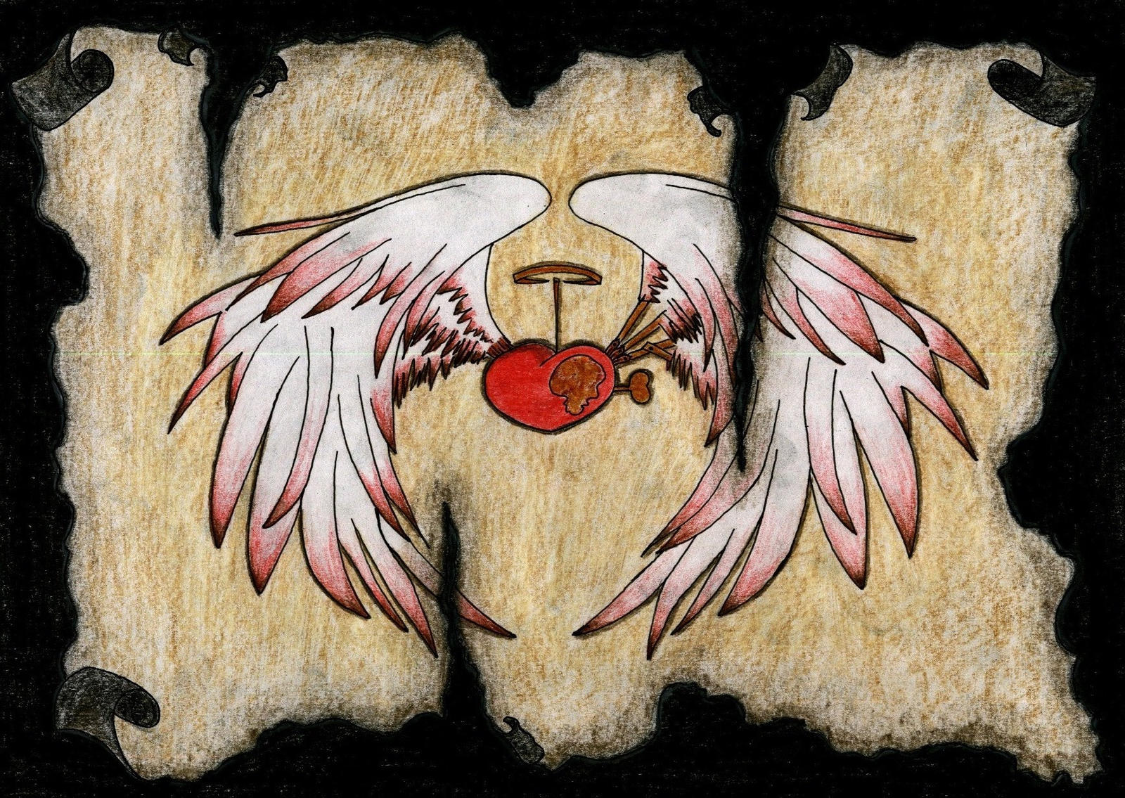 Colored Angelical RadarHeart