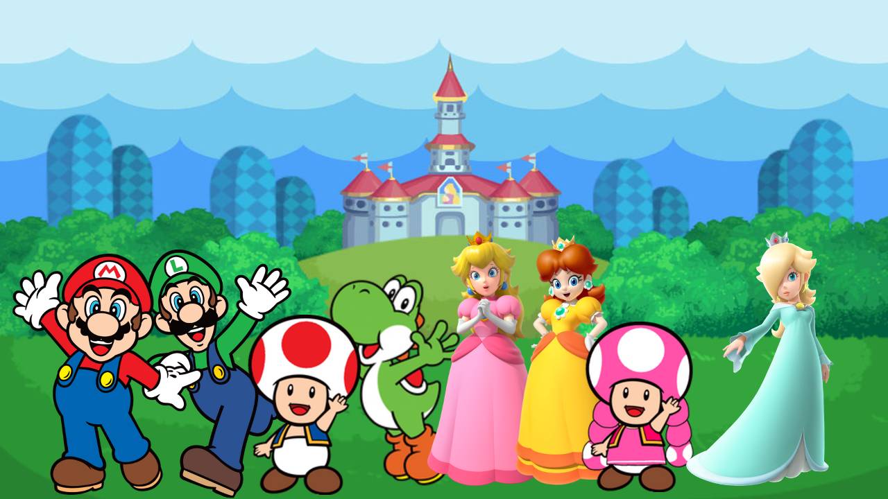 Super Mario characters in normal outfit by S1732202 on DeviantArt
