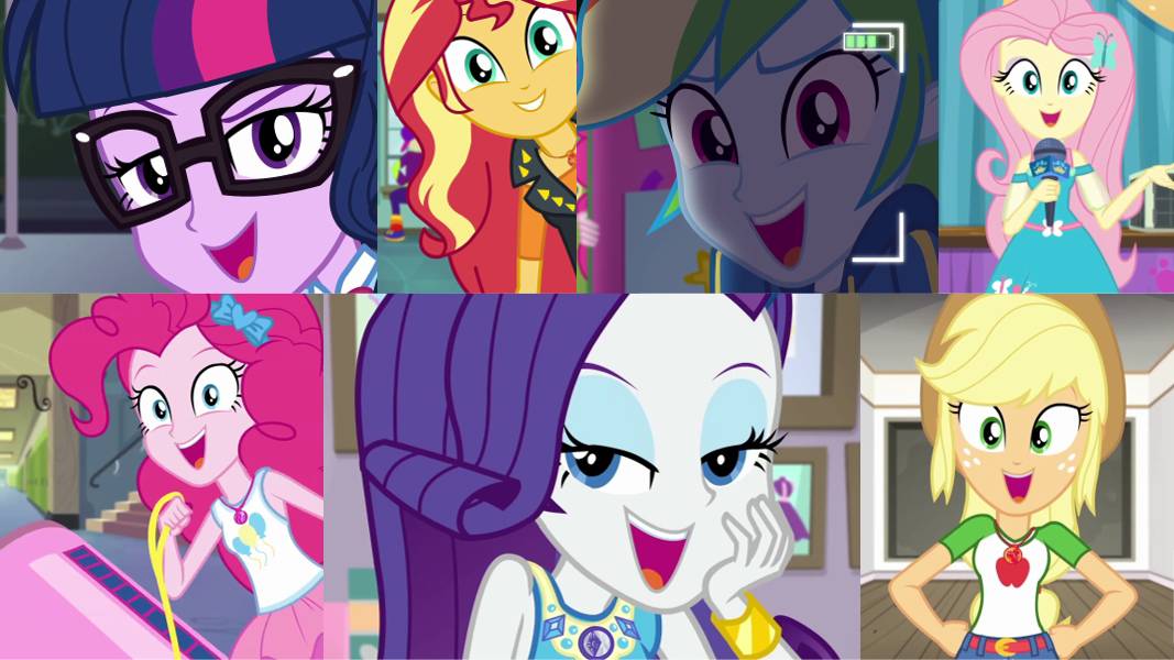 Humane 7 Deviantart The Humane 7 Rainbooms V2 by S1732202 on DeviantArt