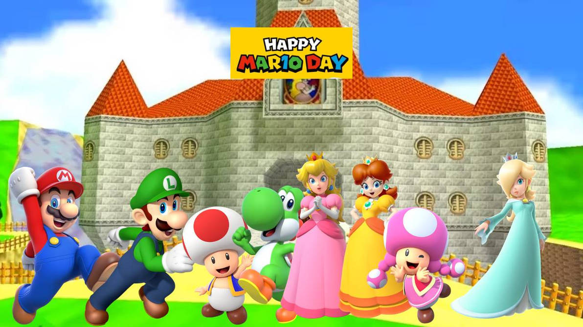 Happy Mario Day by S1732202 on DeviantArt
