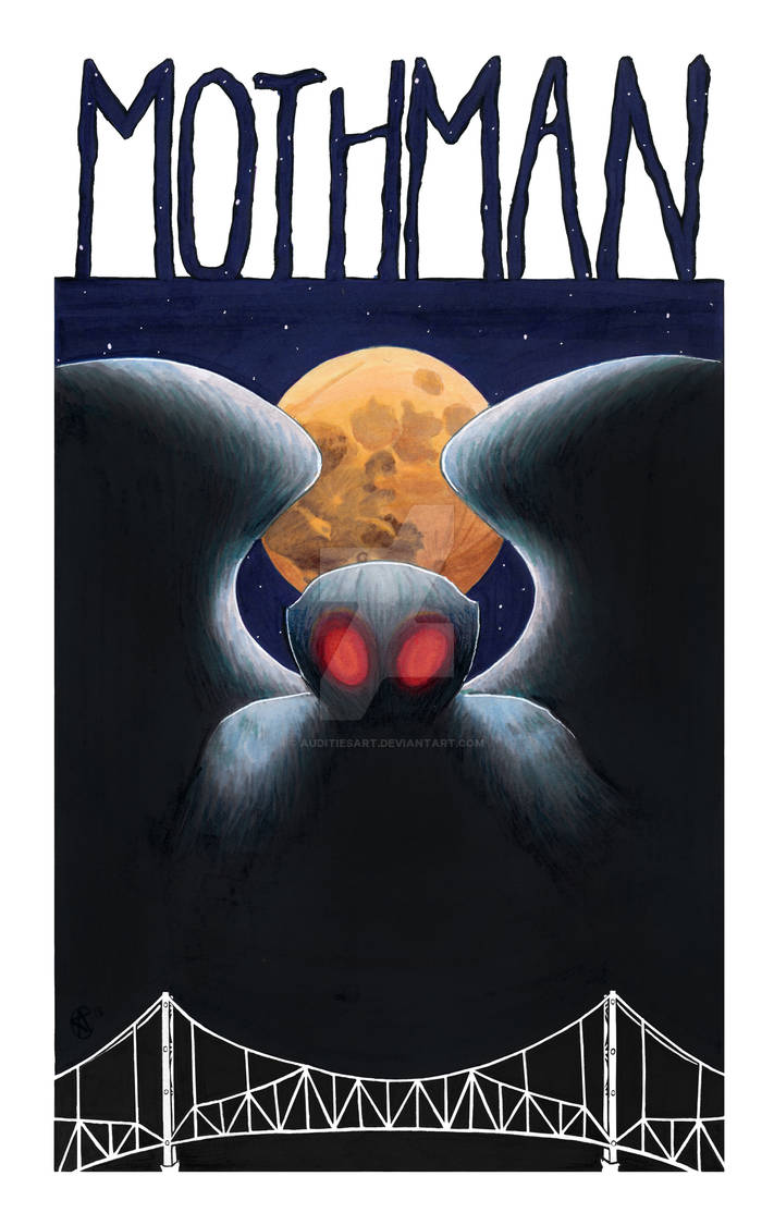Mothman64 Mothman by AuditiesArt on DeviantArt
