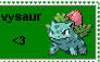 Pokemon Stamp Ivysaur