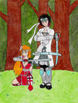 - CE - Hyun Ae and Emmett by NekoChanTheKitty
