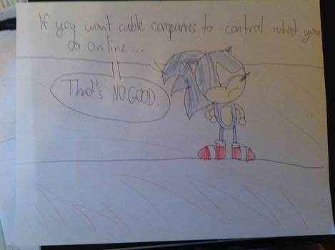 Sonic Sez... Fight for Net Neutrality
