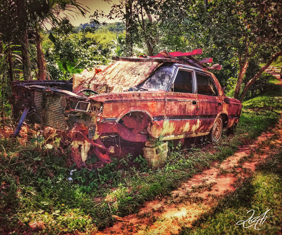 -Vintage Car- by Acerbical