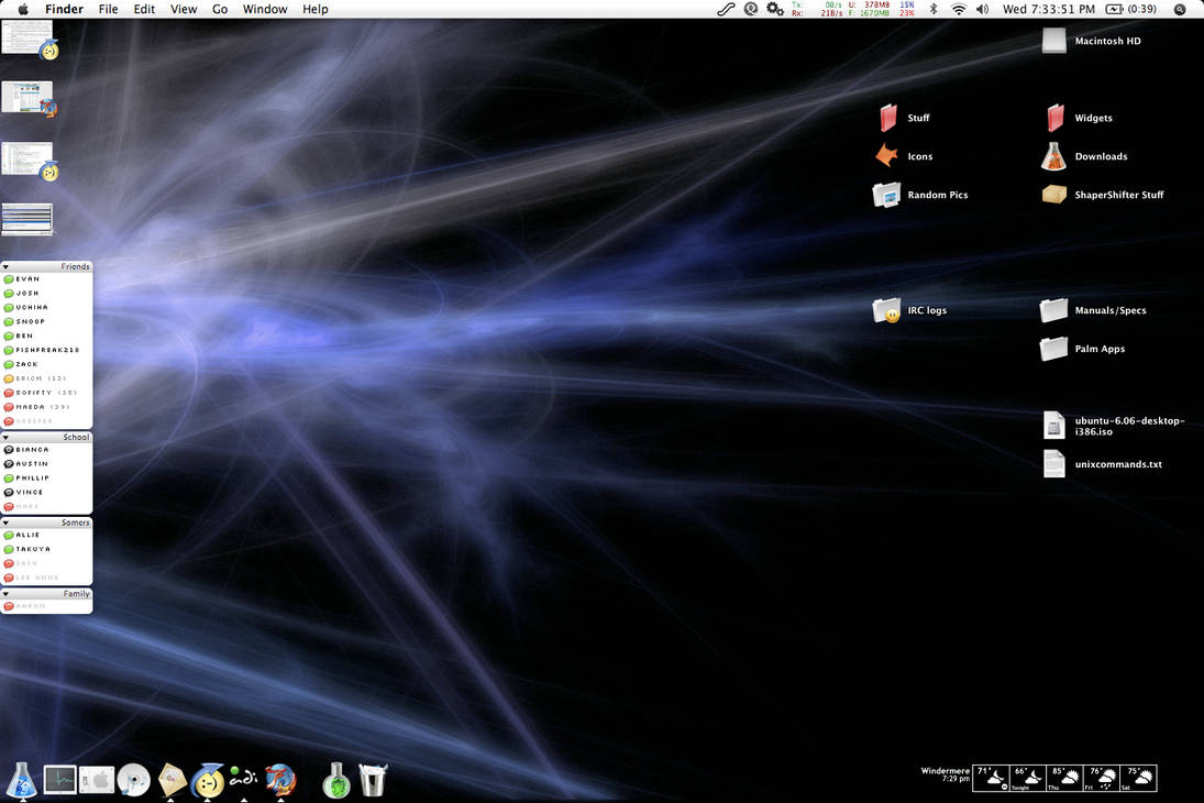 My desktop now. by Pili-Four on DeviantArt