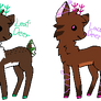 Deer Adopts 5  CLOSED