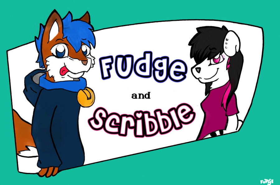 Scribble and fudge . comic comming soon