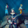 Yuna Rikku Paine Final Fantasy X-2 Cosplay