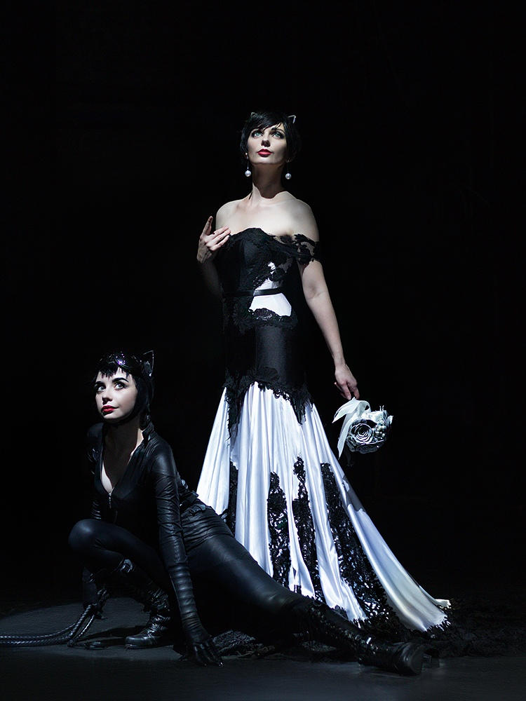CatWoman DC Comics Wedding Cosplay by AGflower on DeviantArt