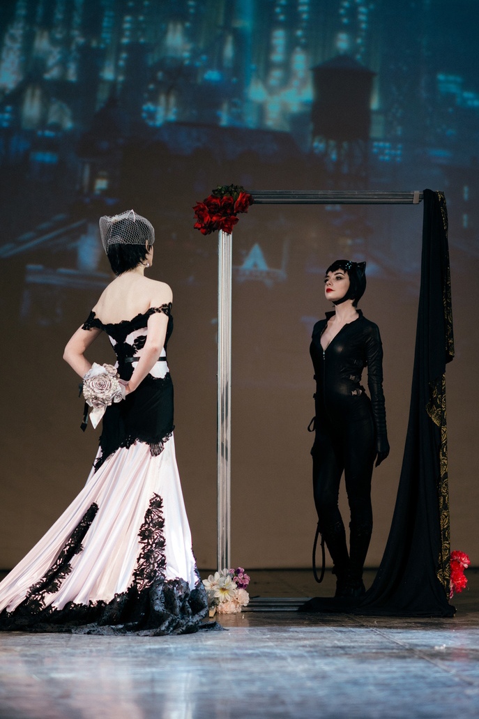CatWoman DC Comics Wedding Cosplay by AGflower on DeviantArt