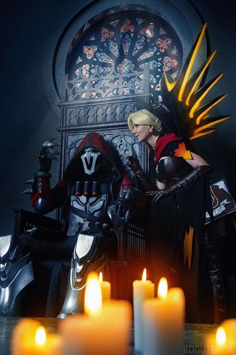 Mercy Reaper Mercy Reaper Overwatch Witch Cosplay BLIZZARD by AGflower on DeviantArt