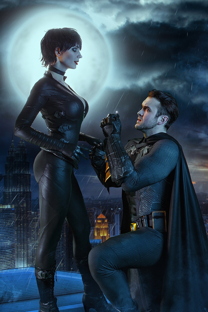 Catwoman Batman Dc Comics Cosplay By Agflower On Deviantart