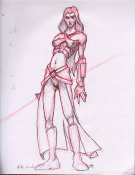 sith chick sketch
