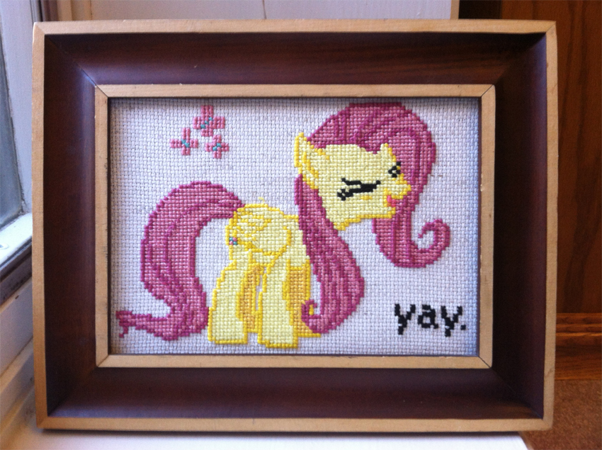 Fluttershy Cross Stitch