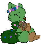 YCH hugging plush by Ayinai