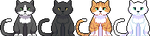 [F2U] Cat icons by Ayinai