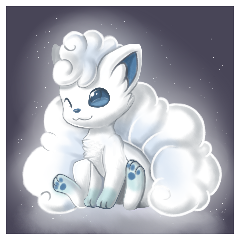 [FANART] Alolan vulpix