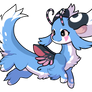 54 - Baby blue faeric terradragon