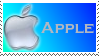 Blue Apple Stamp