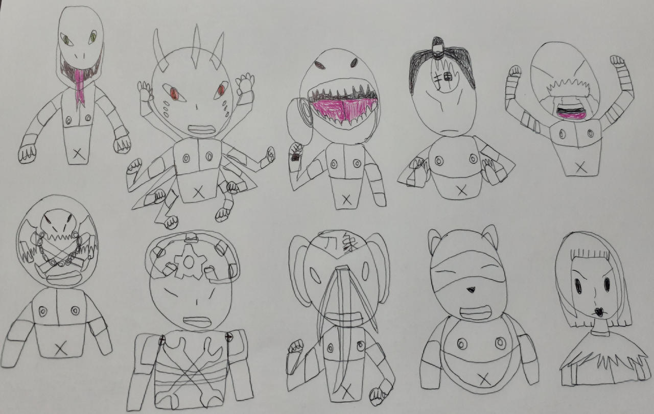 Victimized Ten Epsilon Choujin People