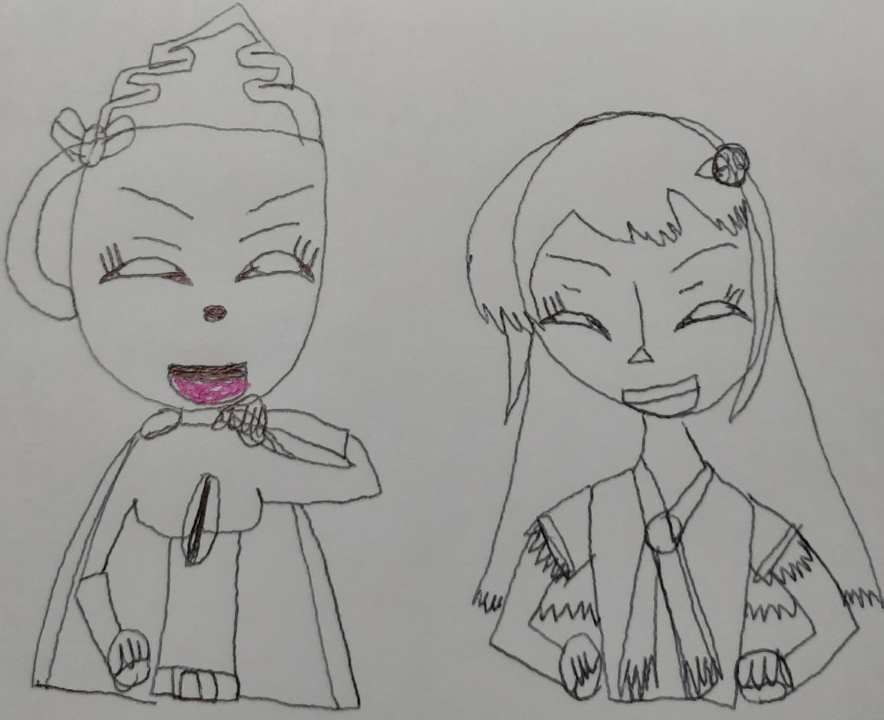 Black Espresso Chan and Black Kimbap Chan