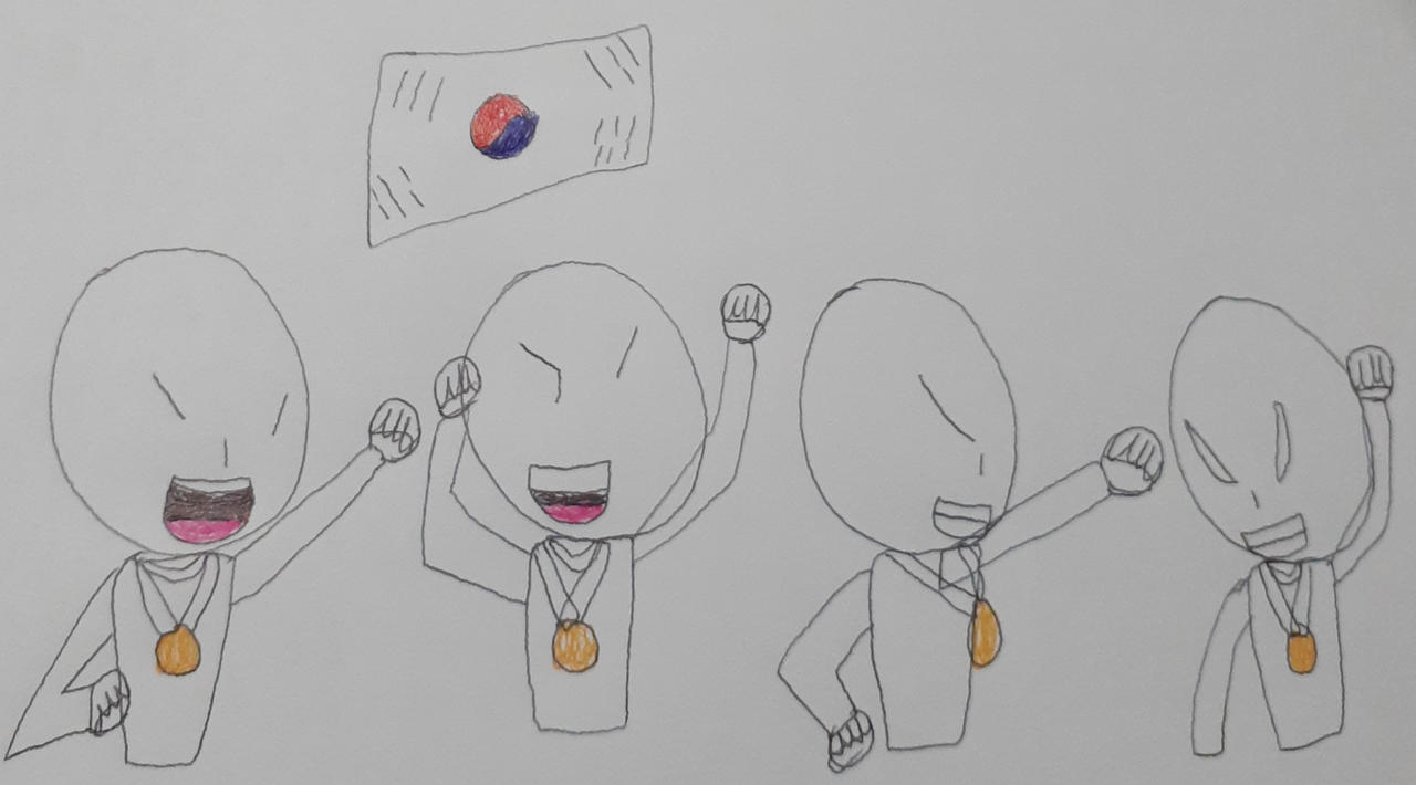 Fencing Men Team Sabre Gold Medal