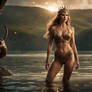 Grendel's beautiful mother from the movie Beowulf