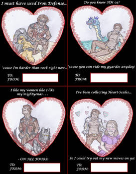 Heart on Safire Valentines 1-4