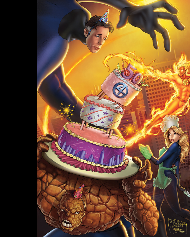 Fantastic Four 50th by sanjun