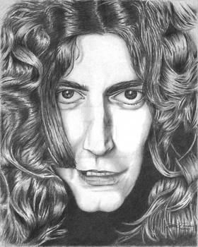 Robert Plant Pencil Drawings