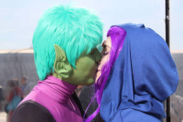 Raven x BeastBoy Cosplay